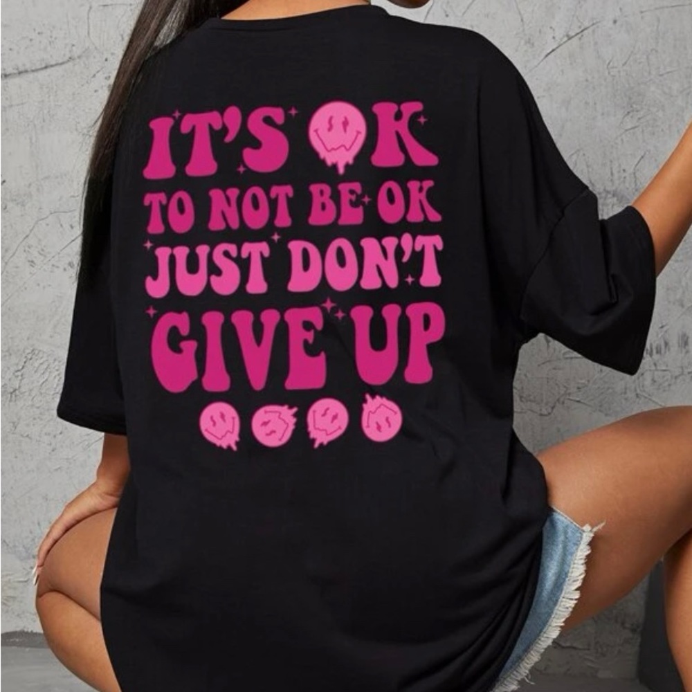 Graphic Off the Shoulder T Shirt